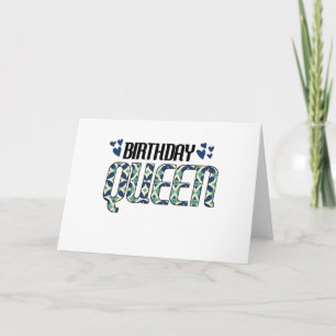 Birthday Queen Karte