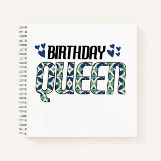 Birthday Queen Notizbuch