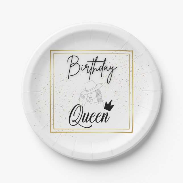 Birthday Queen Paper Teller (Vorderseite)