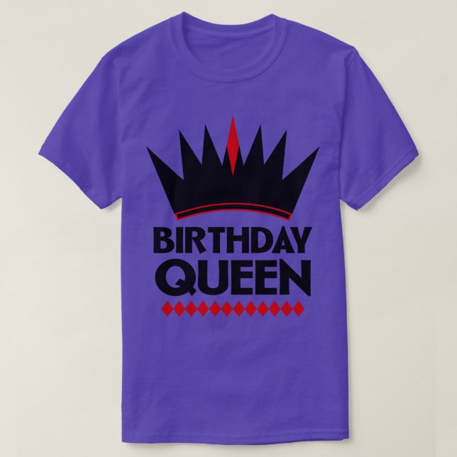 Birthday Queen T-Shirt (Design vorne)