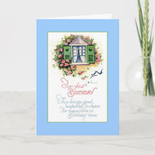 Birthday Rhyme Karte