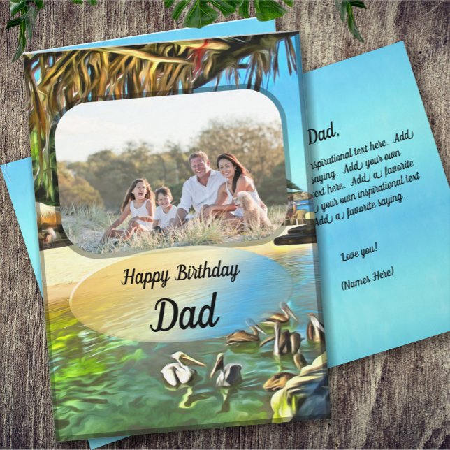 Birthday River Meets Ocean 0330 Karte (Von Creator hochgeladen)