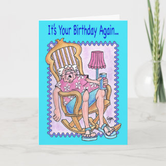 BIRTHDAY ROCKER Geburtstagkarte Karte