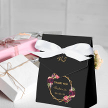 Birthday schwarz goldfarbene geometrische bordeaux