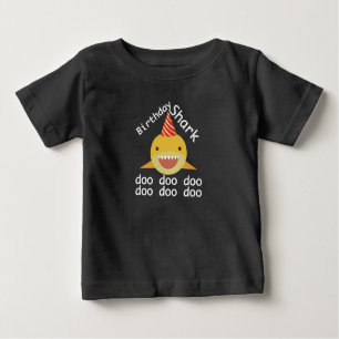 Birthday Shark Doo Doo Doo Baby T-shirt