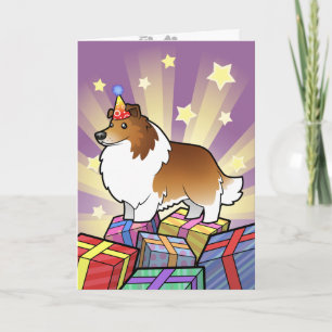 Birthday Shetland Sheepdog / Collie Karte