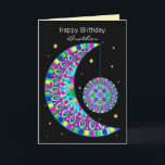 Birthday Sister Kaleidoscope Abstract Design Card Karte<br><div class="desc">Einzigartiges Design für die besondere Person,  die eine Art ist.  Sehen Sie das gleiche Bild für andere Kategorien,  einschließlich Geburtstage und verschiedene Ausdrücke,  z.B. danke,  denken Sie an Sie,  etc.</div>