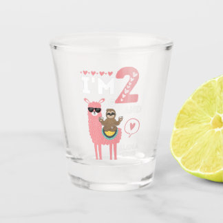 Birthday Sloth Shot Glass Tumbler | TASSE