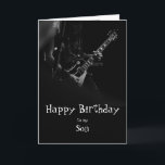 Birthday Son Fun You Rock Music Card Karte<br><div class="desc">Geburtstag Grußenson für Musiker mit Spaß You Rock</div>