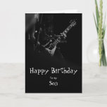 Birthday Son Fun You Rock Music Card Karte<br><div class="desc">Geburtstag Grußenson für Musiker mit Spaß You Rock</div>