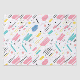 Birthday Sprinkles Candy Pattern Seidenpapier