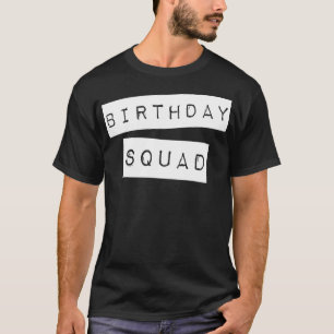 Birthday Squad beste Freundin Paar Vintag - T-Shirt