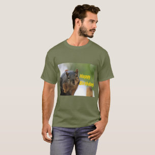 Birthday Squirrel T - Shirt