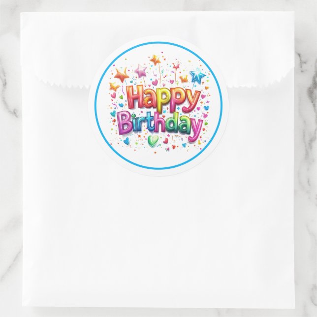 Birthday Stickers (Tasche)