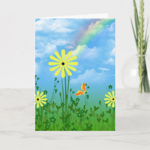 Birthday Summer Garden Karte