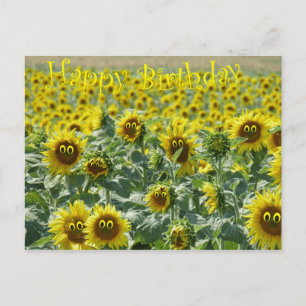 Birthday sunnies postkarte