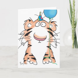 BIRTHDAY TIGER KARTE