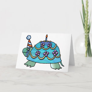 Birthday Turtle Karte