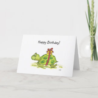 Birthday Turtle Karte