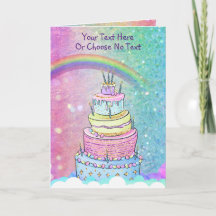 Birthday Unicorn Rainbow Lila Pink Glitzer Ombre