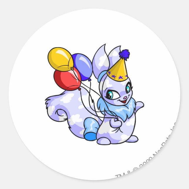 Birthday Usul Runder Aufkleber (Vorderseite)