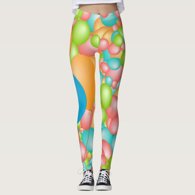 Birthday Vibes Leggings (Vorderseite)