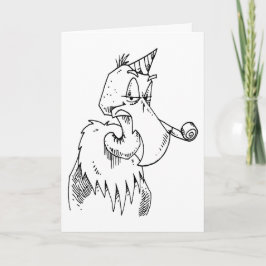 Birthday Vulture Karte