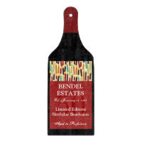 Birthday Wein Flasche Glas Cutting Board