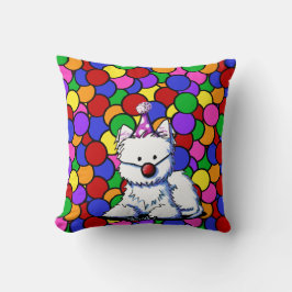 Birthday Westie Dog Pillow Kissen