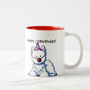 Birthday Westie Tasse