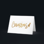 BIRTHDAY WISH "COUSIN" & "BEST FRIEND" CARD KARTE<br><div class="desc">VIELEN DANK,  DASS SIE VON EINER MEINER ACHT GESCHÄFTE GESCHAFFEN HABEN. IHR COUSIN WIRD LIEBE,  DASS DIESE "BESONDERE KARTE" FÜR IHN ODER SIE SEIN WIRD!!!!</div>