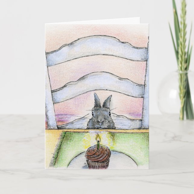 BIRTHDAY WISHES KARTE (Vorderseite)