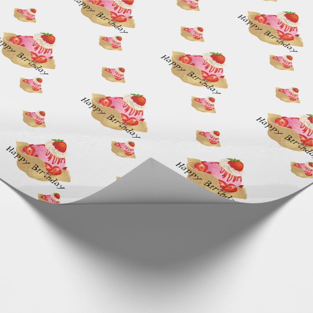 Birthday Wrapping Paper Geschenkpapier (Ecke)