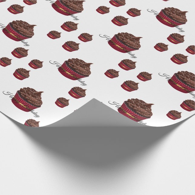 Birthday Wrapping Paper Geschenkpapier (Ecke)