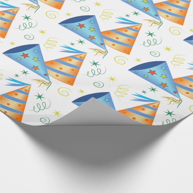 Birthday Wrapping Paper Geschenkpapier (Ecke)