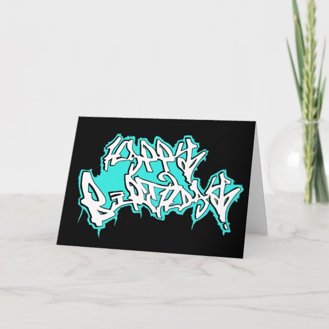 BIRTHDAYcard spangleMASSIVE Karte (Vorderseite)