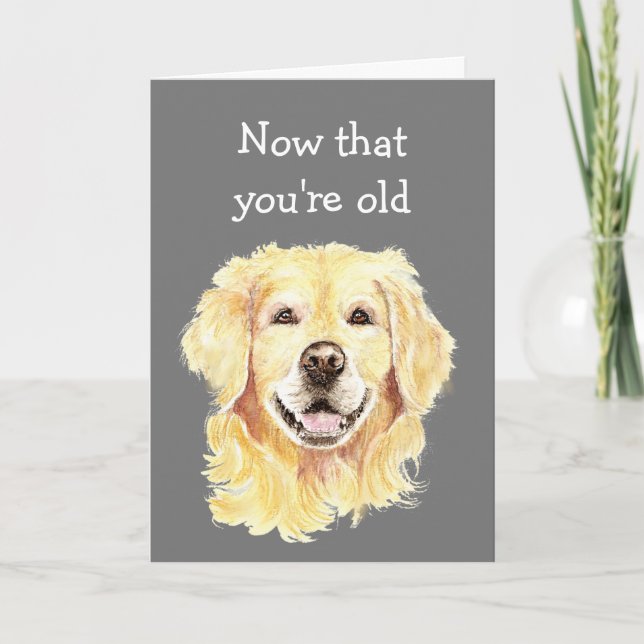 Birthdays Fun Senior Discount funny Card Karte (Vorderseite)