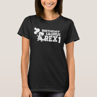 Birthdaysaurus Rex 1 Dinosaurier 1. Geburtstag für T-Shirt