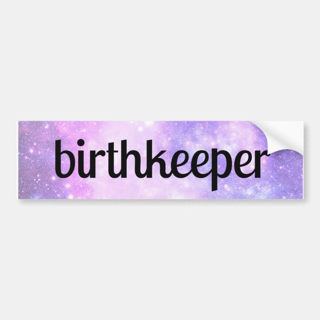birthkeeper autoaufkleber (Vorne)