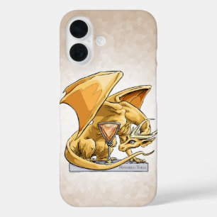 Birthstone-Drache im November: Topaz Case-Mate iPh iPhone 16 Hülle