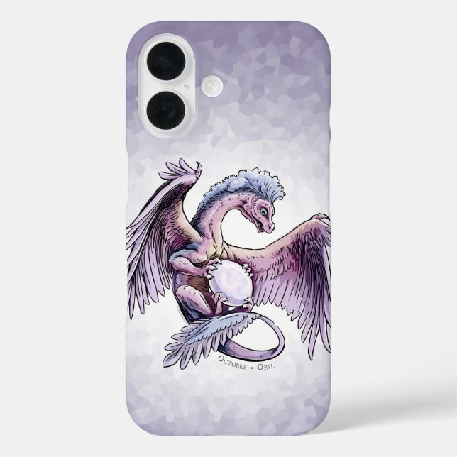 Birthstone-Drache vom Oktober: Opal Case-Mate iPho Case-Mate iPhone Hülle (Rückseite)