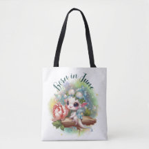 Birthstone June Pearl Dragon Tasche