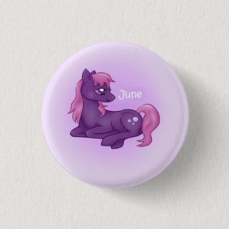 Birthstone Pony Juni/Alexandrite Button