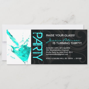 BIRTHTAGSPARTEILE EINLADUNG