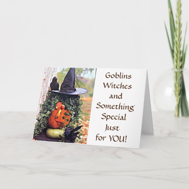 ***BIRTHTAGSWEISEN IM AUTUMN*** KARTE (Vorderseite)