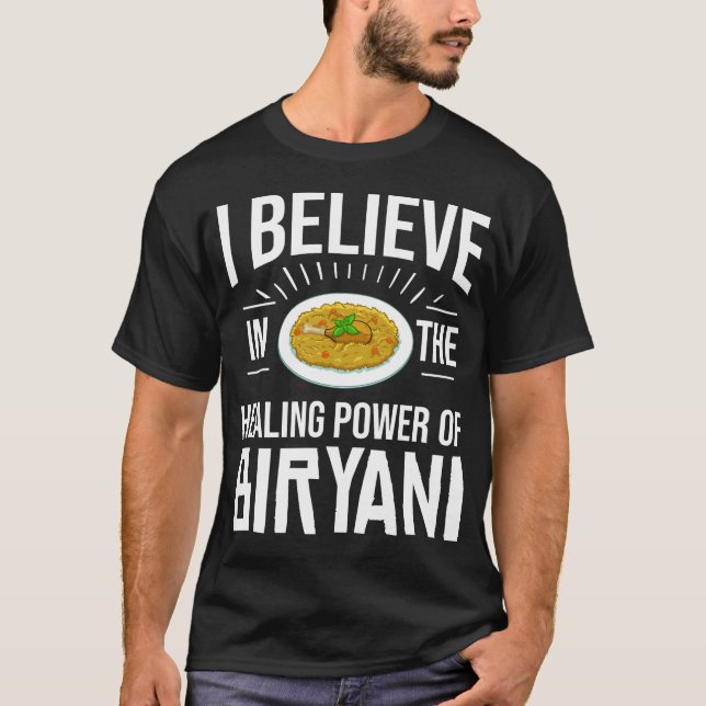 Biryani Geschenk Pakistani Food Chicken Dum Pot T-Shirt (Vorderseite)