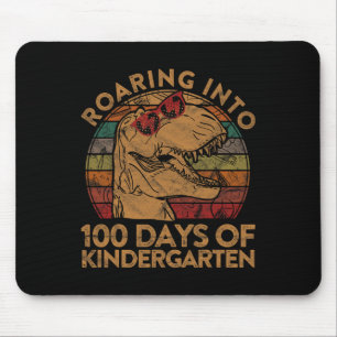 bis 100 Tage Kindergartengeschenk zum 100. Tag Mousepad