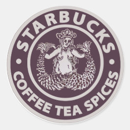 Bis 1971 auf einem Starbies-Run Runder Aufkleber