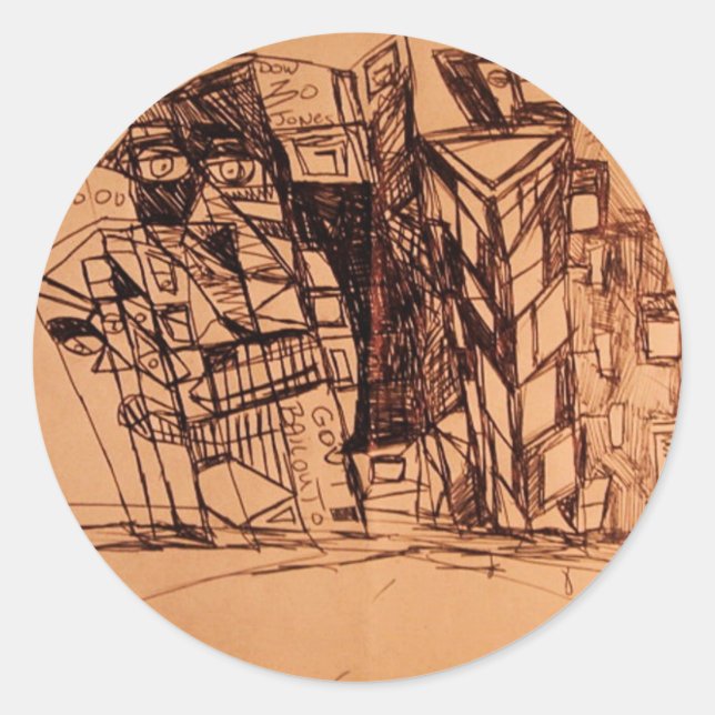 BIS 30 RUNDER AUFKLEBER (Vorderseite)