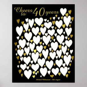 Bis 40 Jahre - 40. Geburtstag Poster